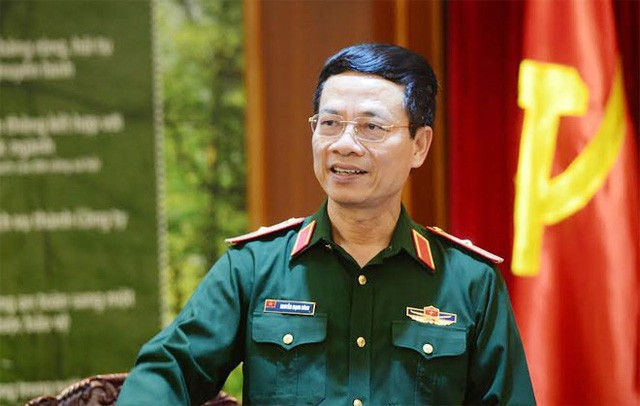 Ông Nguyễn Mạnh Hùng, Ủy viên Trung ương Đảng, Chủ tịch kiêm Tổng Giám đốc Tập đoàn Công nghiệp - Viễn thông Quân đội.  