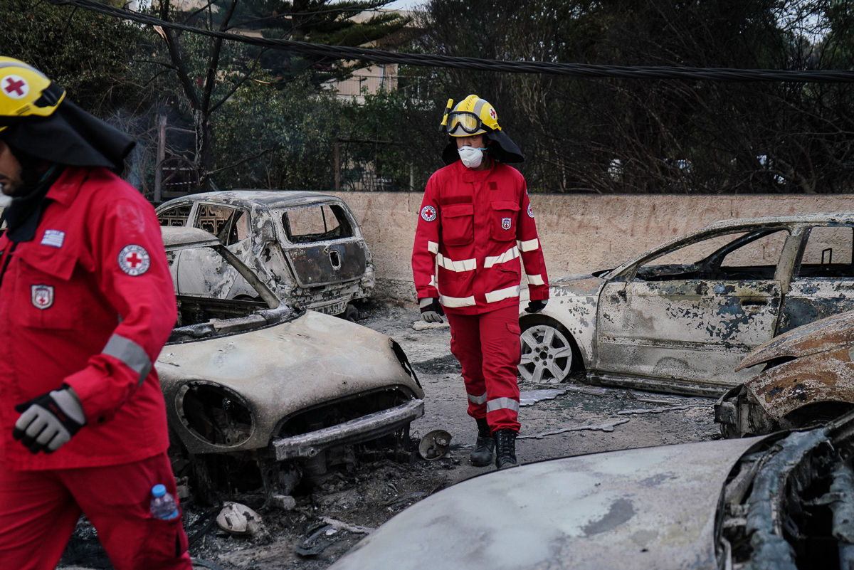   Hy Lạp kêu gọi sự trợ giúp từ các nước EU để ứng phó với thảm họa.  