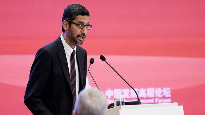 CEO Google Sundar Pichai. (Ảnh Reuters)  