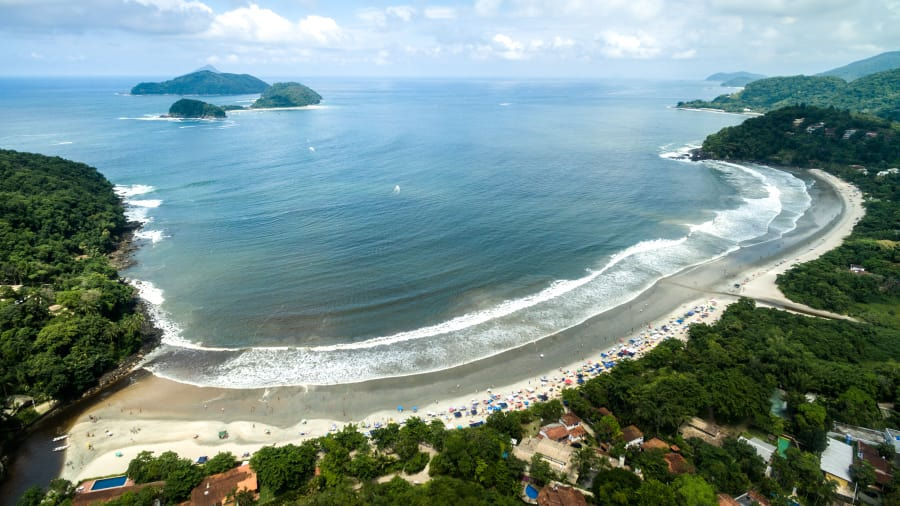   Costa Verde, Brazil: Dải bờ biển này nằm giữa Rio de Janeiro và São Paulo, còn được gọi là 