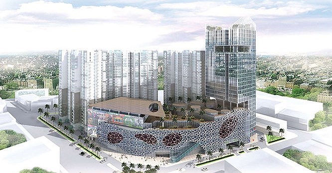 Phối cảnh dự án Vina Square. (Ảnh: VNL) 