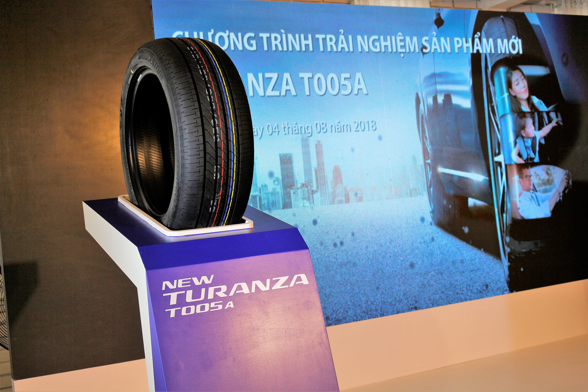 T005A được định hình là phiên bản Turanza mới khi trước dó dòng GR 100 đã được Bridgestone bán tại Việt Nam với giá khoảng 2,6 triệu đồng/chiếc.