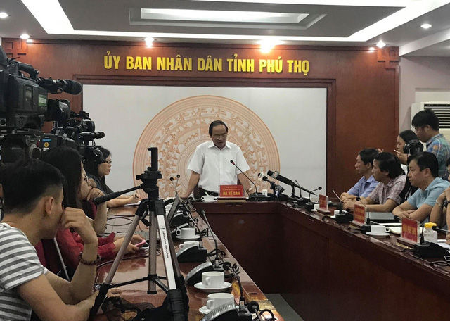 Ông Hà Thế San cho biết, Phú Thọ sẽ phối hợp để cùng Bộ Y tế điều tra dịch tễ, tìm hiểu các ca nhiễm HIV trên địa bàn xã Kim Thượng. Ảnh: Dân Trí