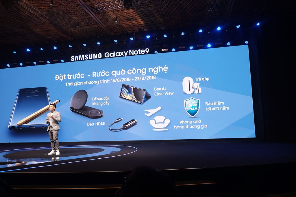 Samsung Galaxy Note 9 ra mắt tại Việt Nam, giá 23 triệu đồng