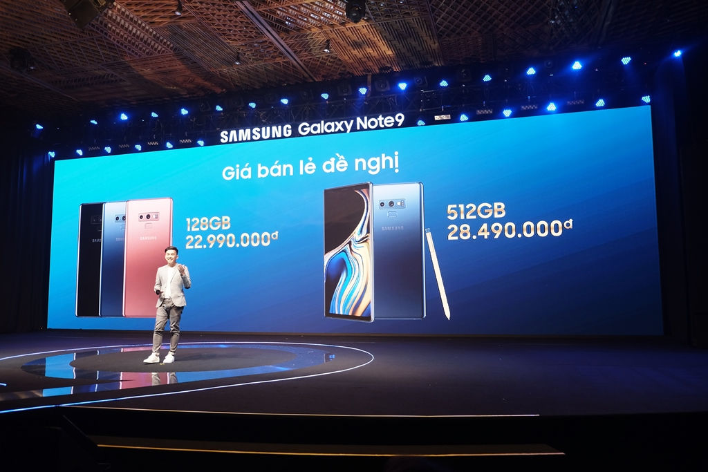 Samsung Galaxy Note 9 ra mắt tại Việt Nam, giá 23 triệu đồng