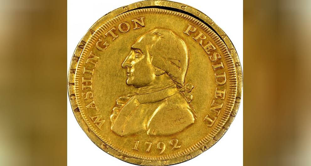 Một đồng xu vàng thời George Washington hiện có giá... 1,7 triệu USD