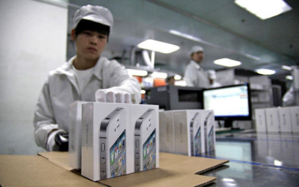 Pegatron, đối tác gia công và lắp ráp chính cho iPhone, đã công bố giảm khối lượng sản xuất ở Trung Quốc. Ảnh: Internet