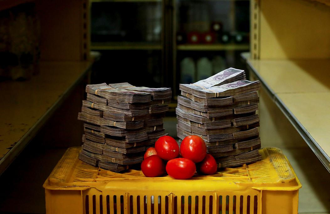 Bạn cần đến 5 triệu bolivars (0.66 EUR) để sỡ hữu 1kg cà chua.