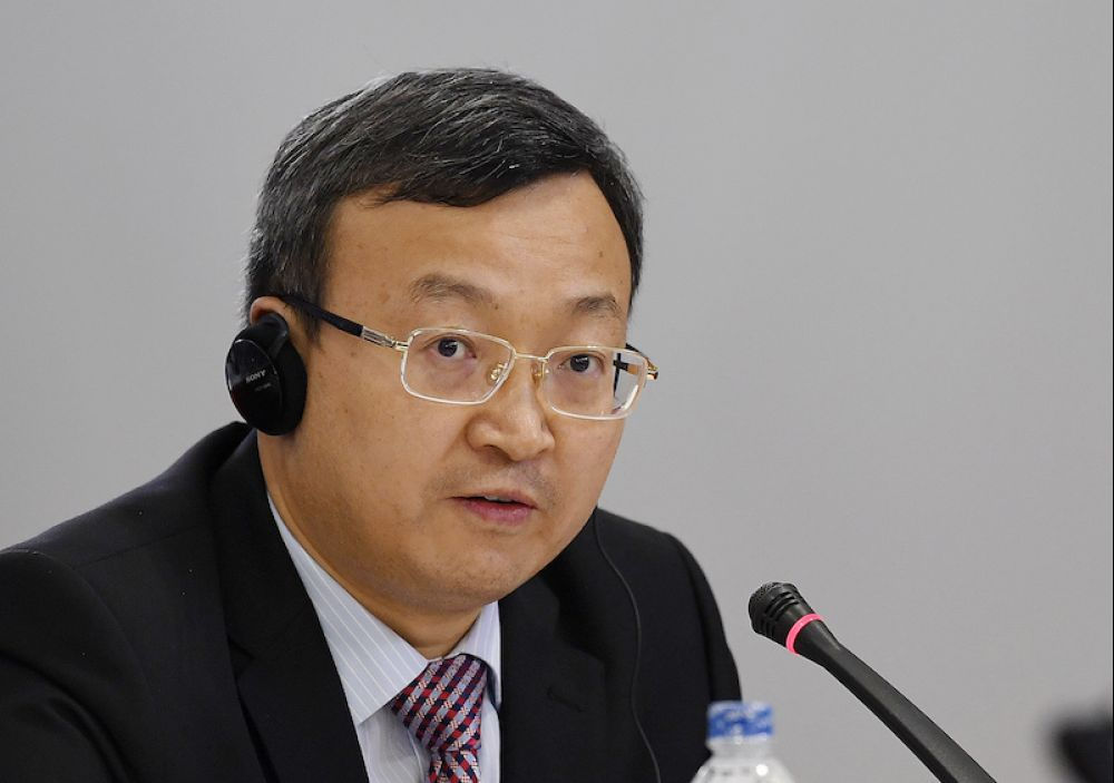 Thứ trưởng Bộ Thương mại Wang Shouwen dẫn đầu đoàn Trung Quốc.