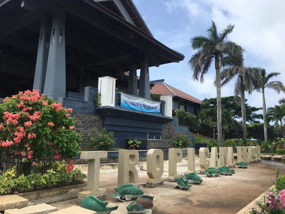 Nhích xuống phía duới một chút là resort Tropicana Beach.