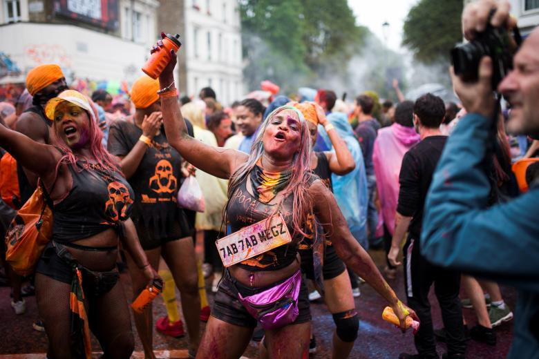 Sôi động lễ hội Notting Hill Carnival ở London