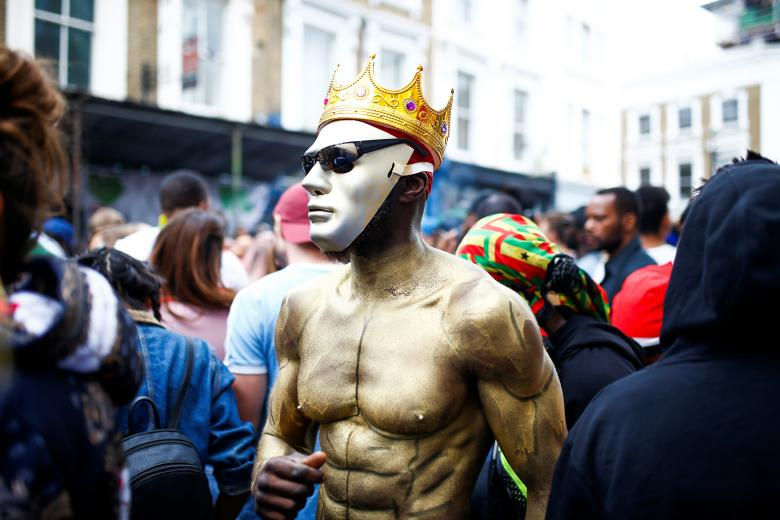   Notting Hill Carnival được tổ chức vào tháng tám hàng năm và diễn ra trong hai ngày, ngày đầu tiên là ngày chủ nhật và ngày thứ hai là ngày nghỉ Bank Holiday (năm nay nhằm ngày 27/8). Ảnh: Reuters  