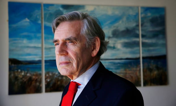 Cựu Thủ tướng Anh Gordon Brown. Ảnh: Guardian