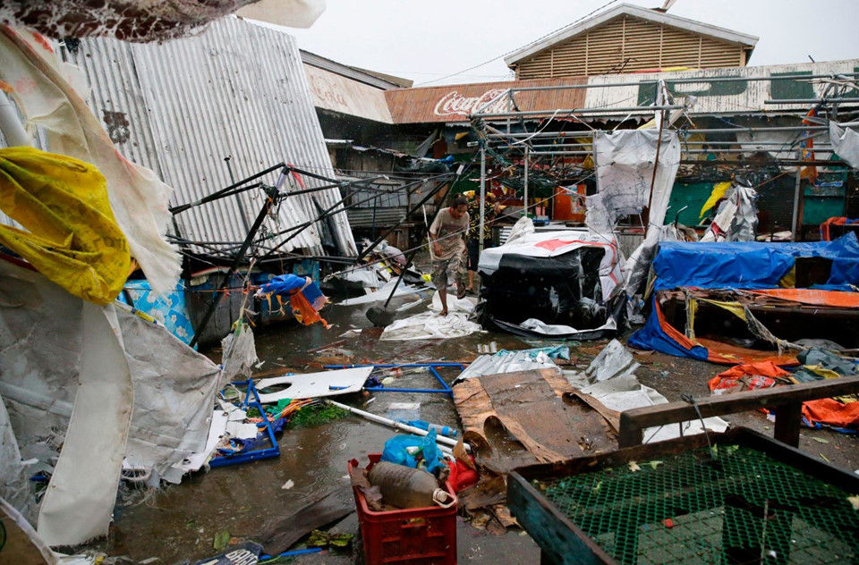 Bão Mangkhut đã làm ít nhất 25 người Philippines thiệt mạng.