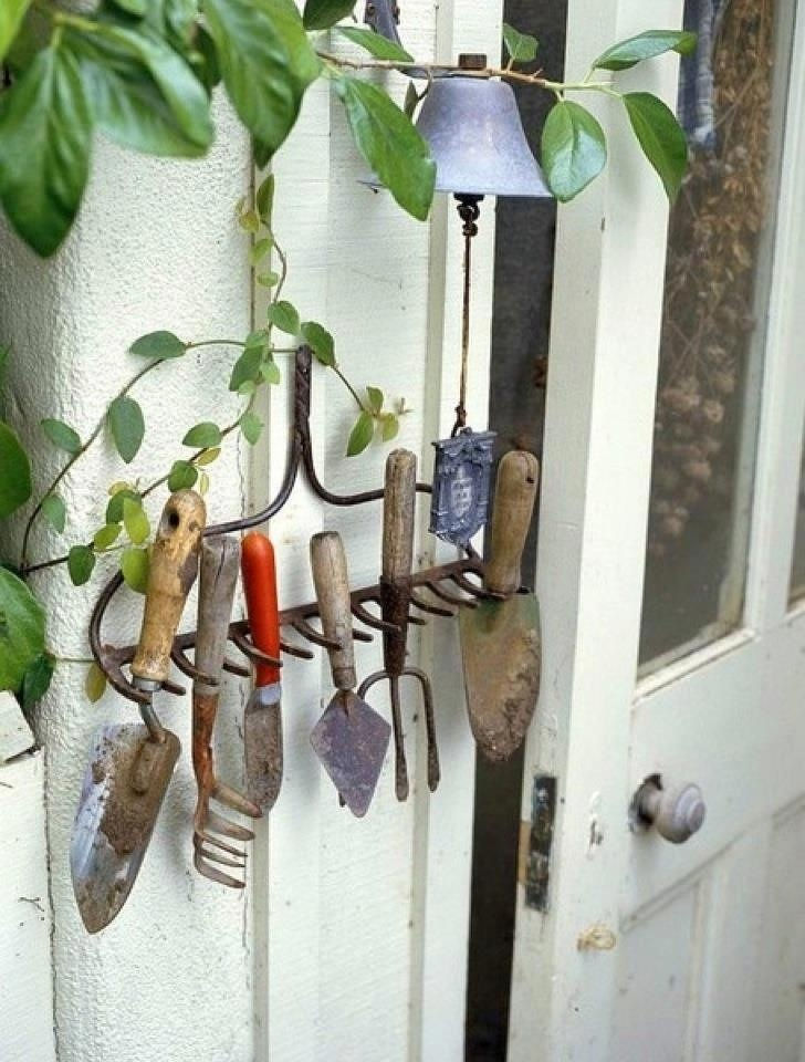 Tất cả các công cụ làm vườn của bạn sẽ được sắp xến gọn gàng.