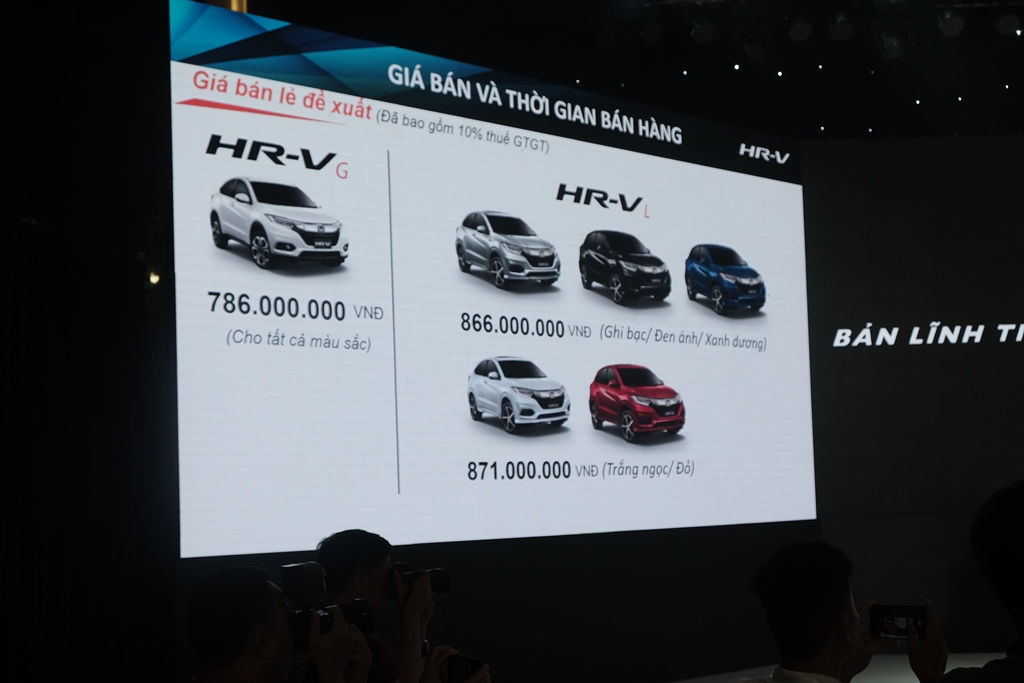 Honda HR-V ra mắt với giá khá 