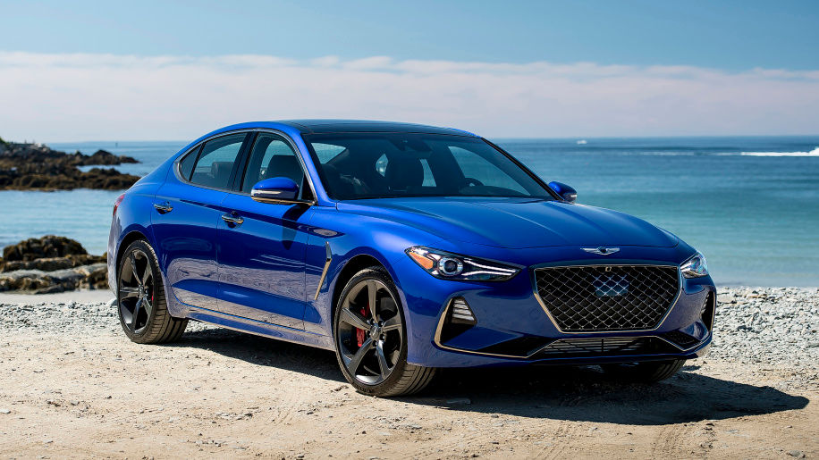 Xe sang Hàn Quốc Genesis G70 có giá bán khởi điểm 34.900 USD