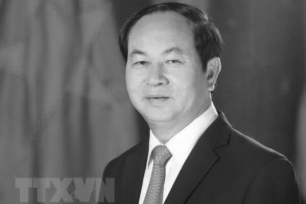 Chủ tịch nước Trần Đại Quang từ trần. Ảnh:  TTXVN