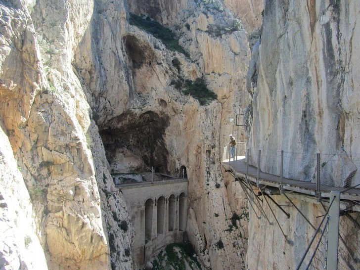 Con đường núi El Caminito del Rey ở Tây Ban Nha.