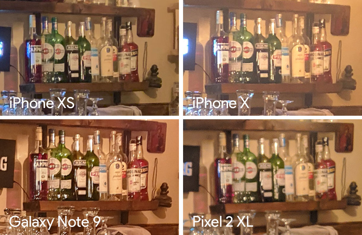 So sánh khả năng chụp ảnh của iPhone X, iPhone XS, Galaxy Note 9, Pixel 2 XL