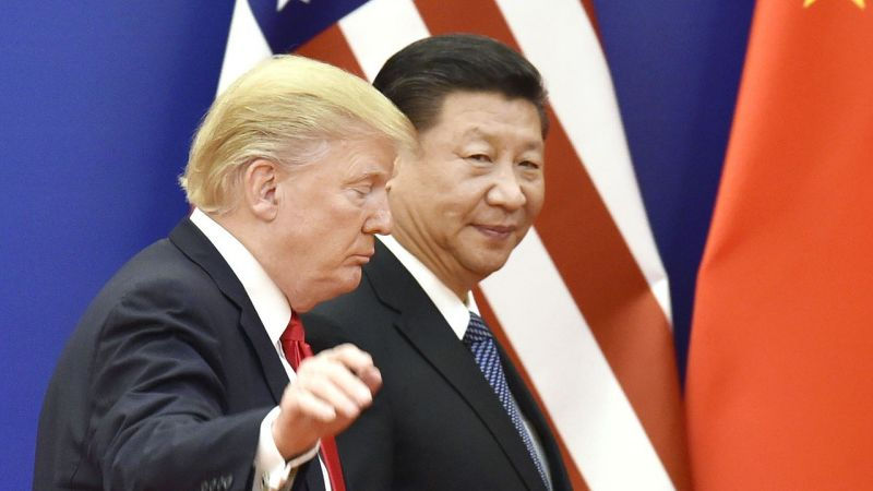 Tổng thống Mỹ Donald Trump và Chủ tịch Trung Quốc Tập Cận Bình