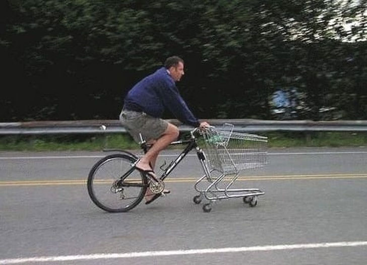 Xe đạp shopping. Ảnh: RalphiesBoogers
