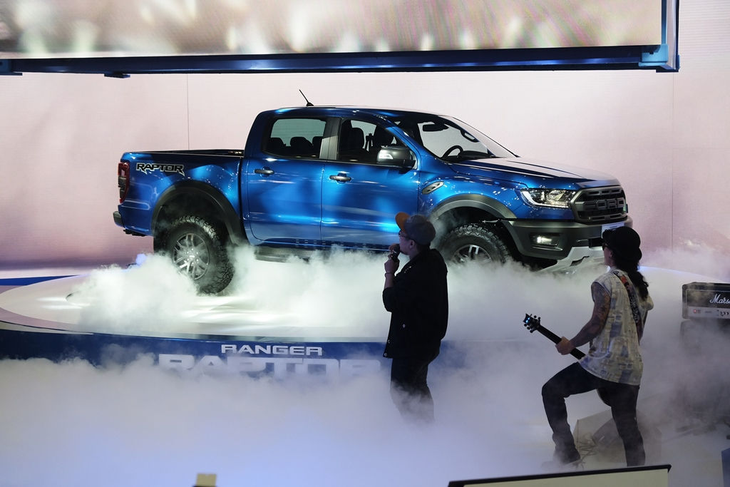 Ford Ranger Raptor: Khi xe 