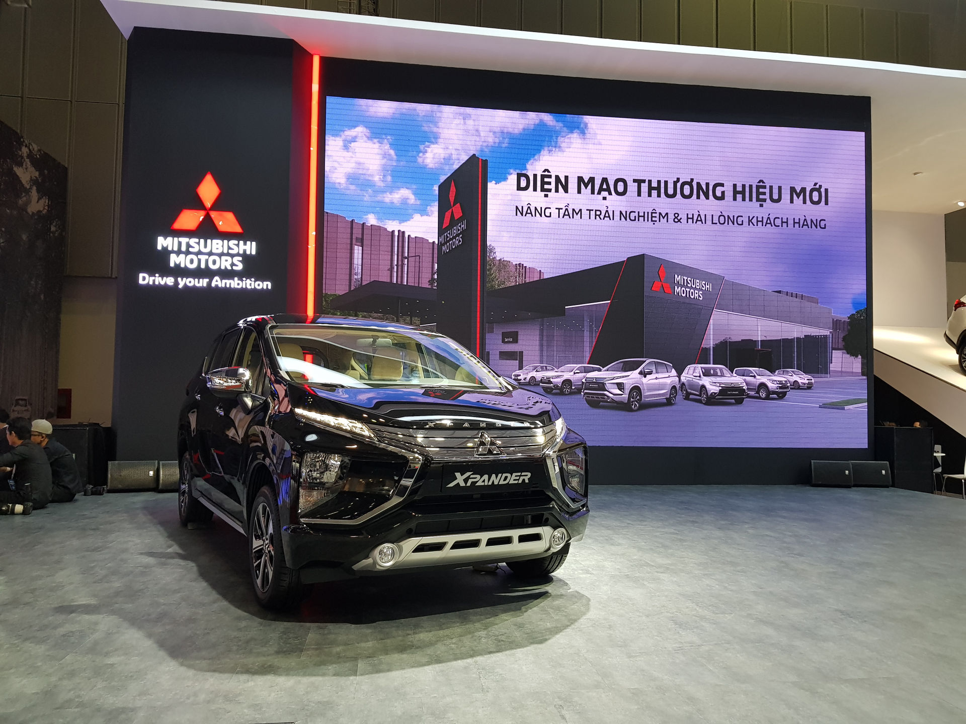 Mitsubishi Xpander tại triển lãm VMS 2018.