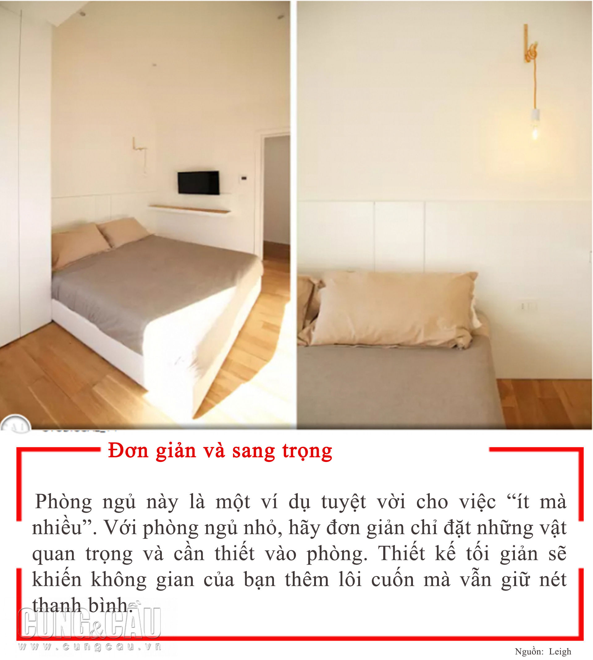 11 thiết kế thông minh cho phòng ngủ nhỏ