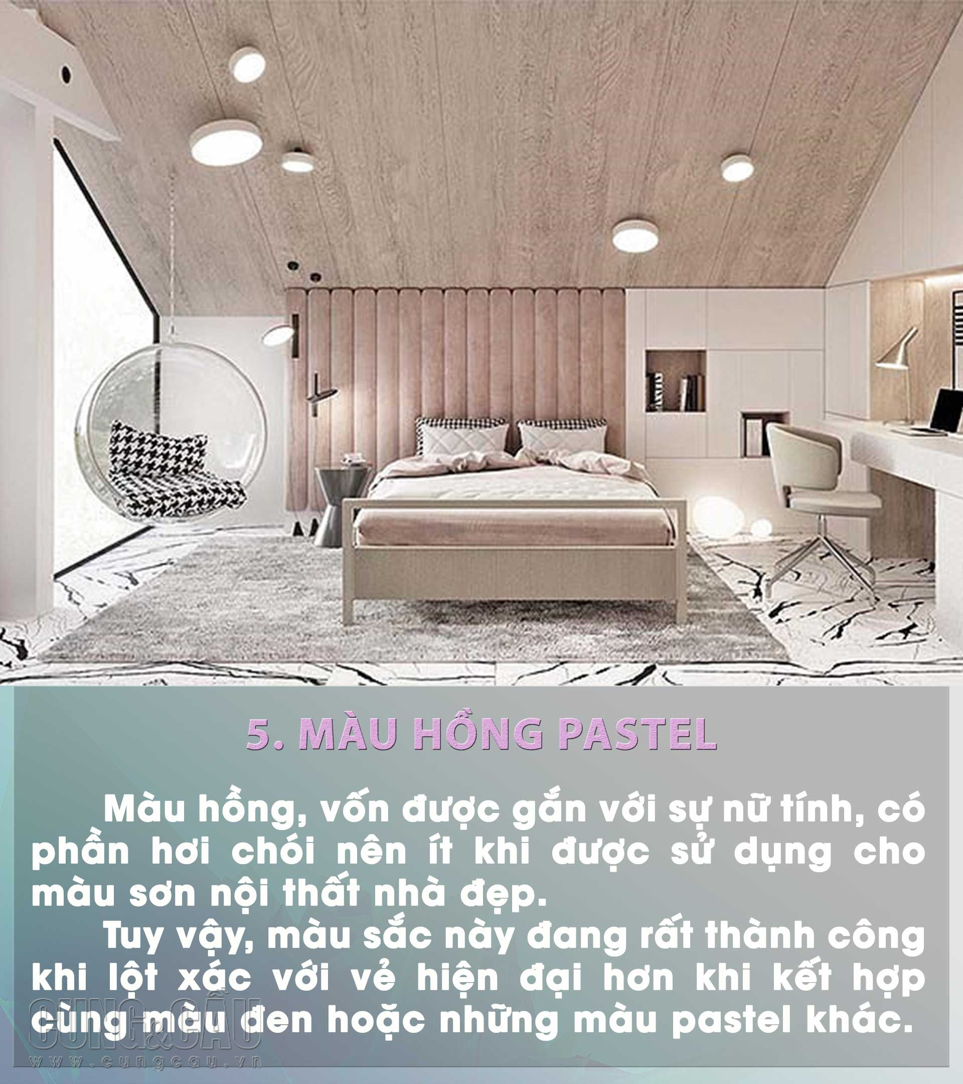 9 màu sơn đang trở thành xu hướng trang trí nội thất của năm 2019