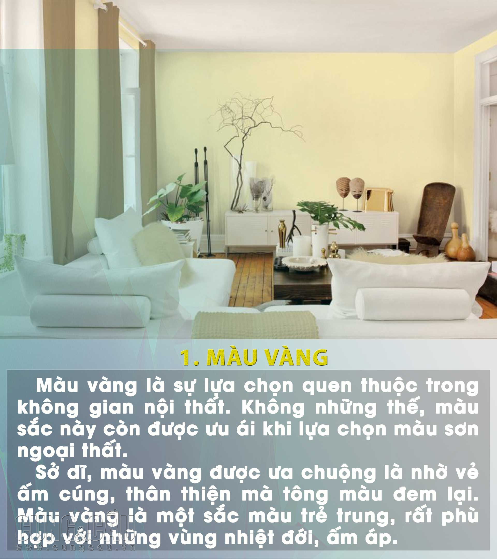 9 màu sơn đang trở thành xu hướng trang trí nội thất của năm 2019