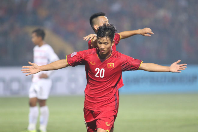 Việt Nam đã vào bán kết AFF Cup với vị trí nhất bảng A.