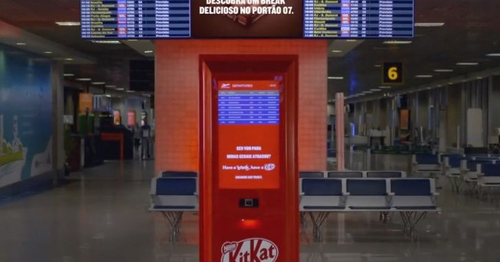Hành khách bị trễ chuyến bay sẽ được tặng KitKat ở Sao Paulo.