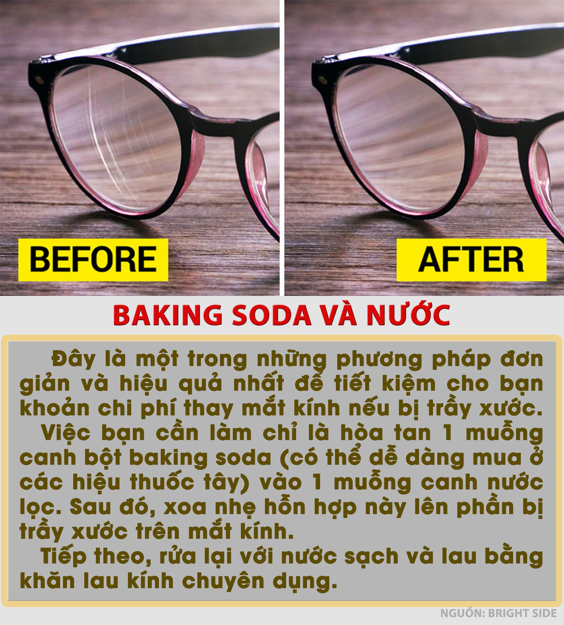Đừng bỏ mắt kính cũ đi, đây là cách để làm mới chúng một cách nhanh chóng