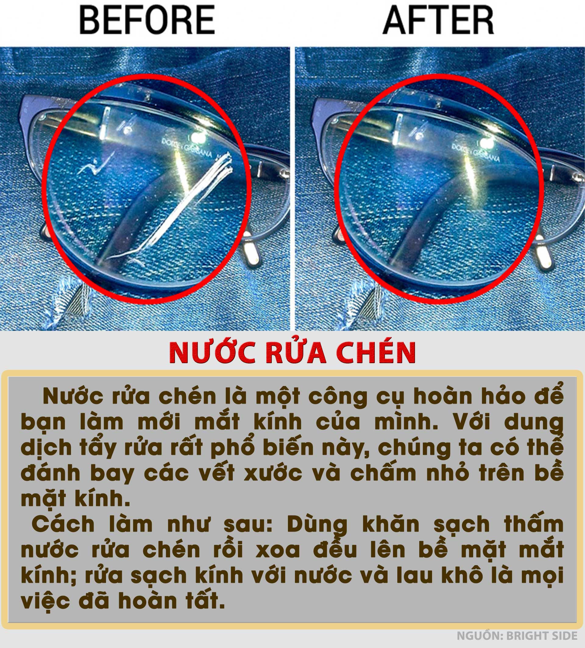 Đừng bỏ mắt kính cũ đi, đây là cách để làm mới chúng một cách nhanh chóng