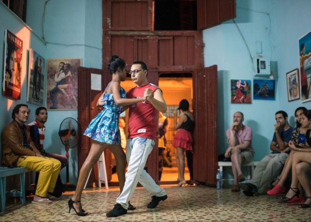 Lớp học nhảy ở Cuba.