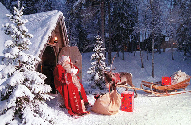Ông già Noel thực sự sống ở đâu?