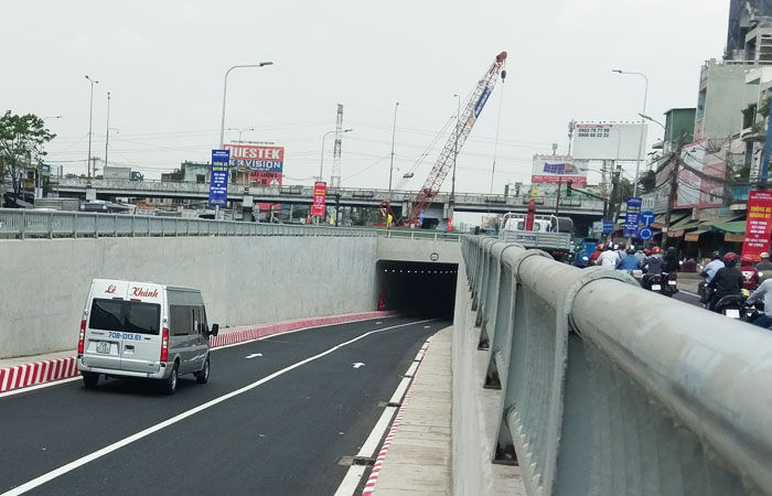 Hầm chui An Sương giúp khu Tây Bắc dễ dàng kết nối với khu vực trung tâm TP.HCM, giảm thời gian đi chuyển do kẹt xe.