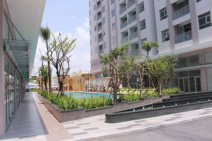 Dự án Luxcity quận 7 được Đất Xanh xây dựng từ dòng tiền phát hành cổ phiếu.