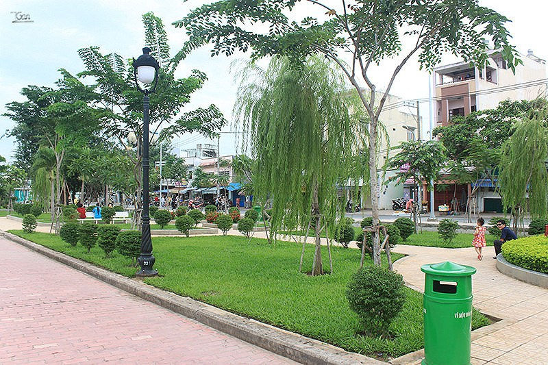Công viên Thanh Đa phường 26, quận Bình Thạnh là nơi mà anh Q. báo bị cướp.