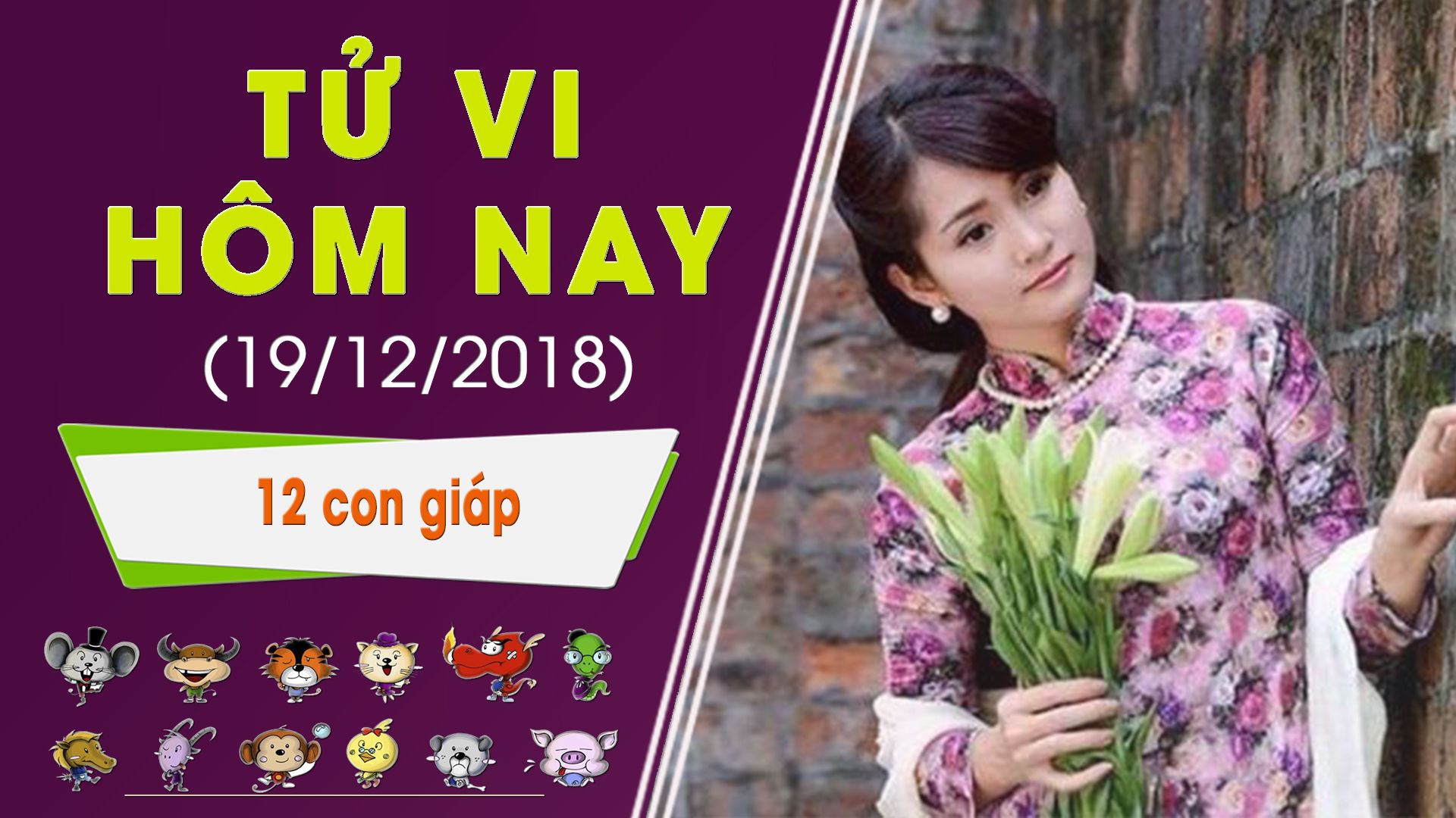 Tử vi hôm nay 19/12 của 12 con giáp: Dần mất tiền, Tý thoát nạn