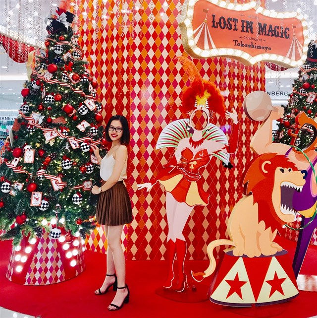 Takashimaya – Địa điểm check-in Noel tuyệt đẹp tại Sài Gòn (Ảnh sưu tầm)