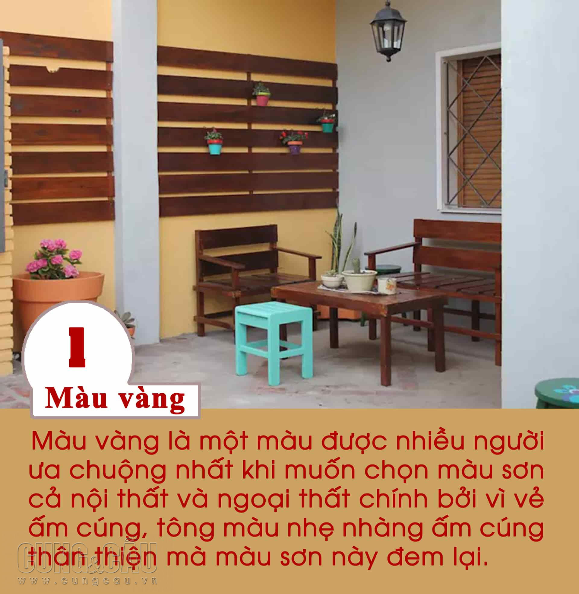 10 màu sơn được nhiều người ưa chuộng nhất hiện nay