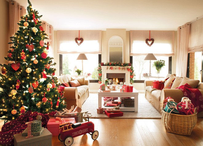 Việc trang trí nhà cửa mùa giáng sinh cũng cần phải theo đúng phong thủy. Ảnh minh họa (nguồn internet).