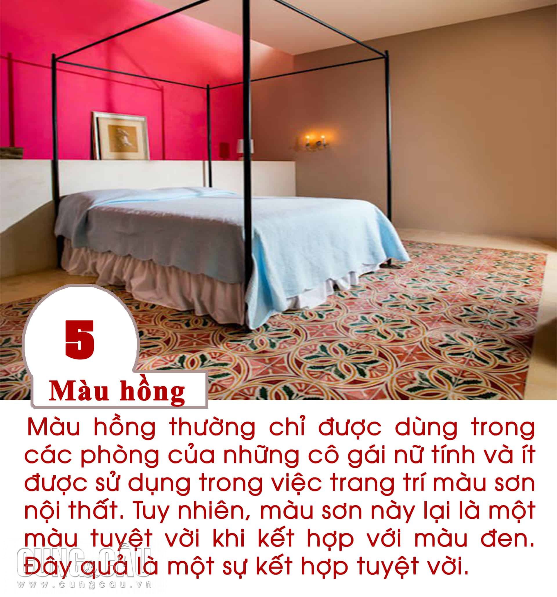 10 màu sơn được nhiều người ưa chuộng nhất hiện nay