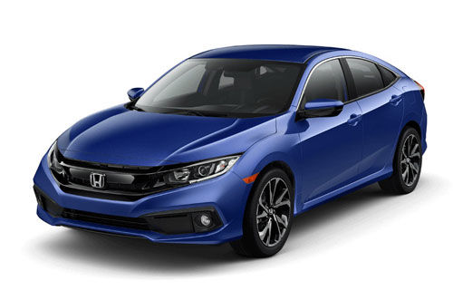 3. Honda Civic Sedan 2019 (giá khởi điểm: 18.840 USD). 