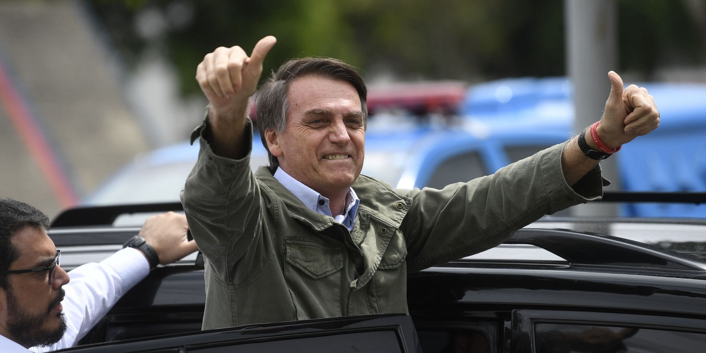 Tân tổng thống Brazil Jair Bolsonaro. Ảnh: Getty