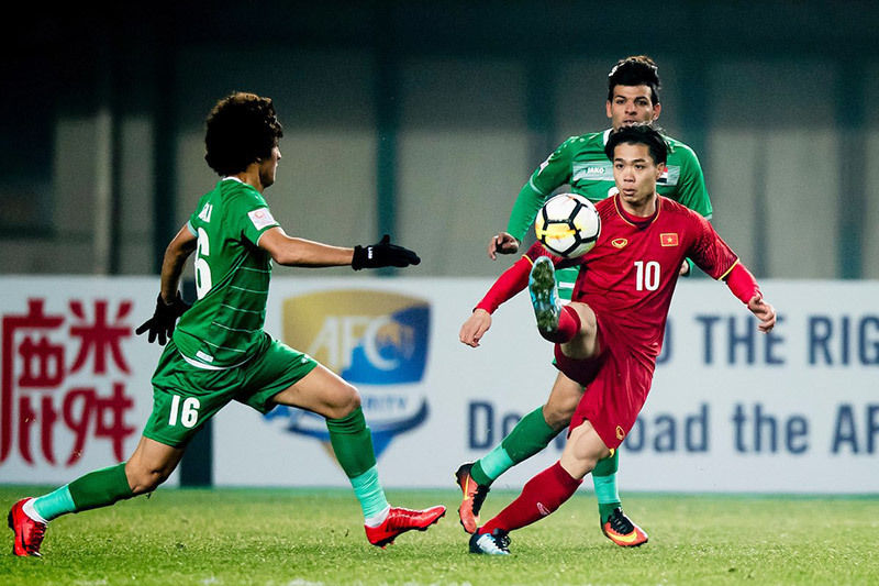 Việt Nam và Iraq đều có nền tảng là cầu thủ vừa đá U23 châu Á 2018. 