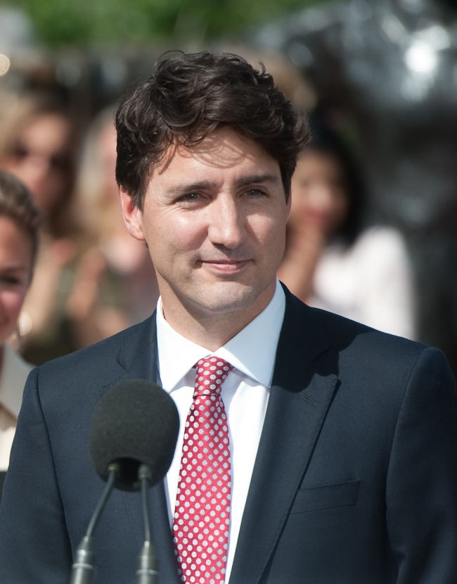 Thủ tướng Canada Justin Trudeau.