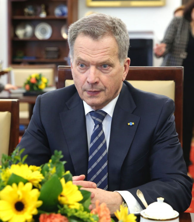 Tổng thống Phần Lan Sauli Niinistö.